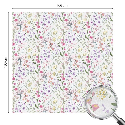 Zatmavovací fólie na okna Květnatá louka