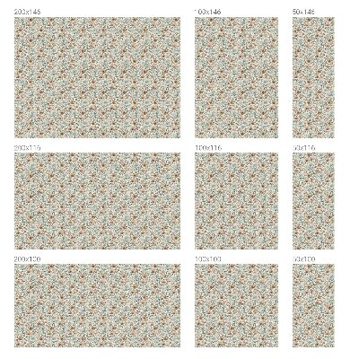 Dekorativní mléčná fólie na sklo Květinový vzor