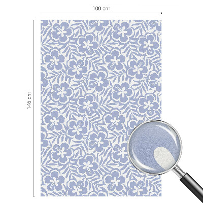 Zatmavovací fólie na okna Květy ibišku