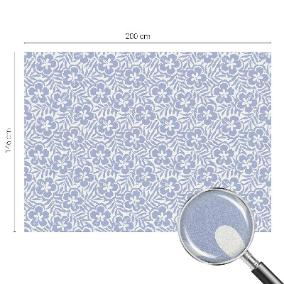 Zatmavovací fólie na okna Květy ibišku