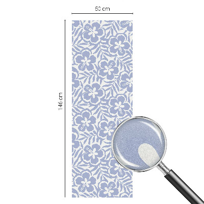 Zatmavovací fólie na okna Květy ibišku