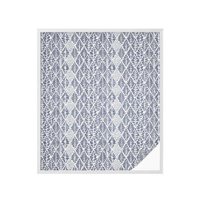 Privátní fólie na okno vitráž Vzorované listy