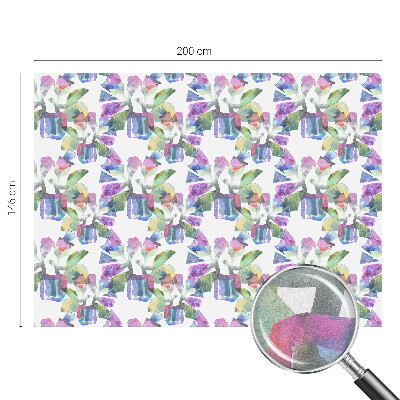 Zatmavovací fólie na okna Barevná abstrakce