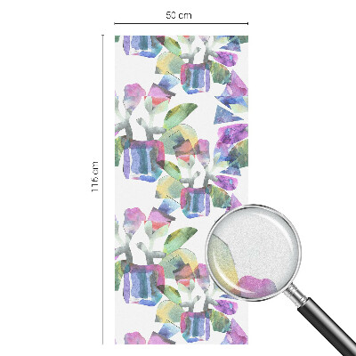 Zatmavovací fólie na okna Barevná abstrakce