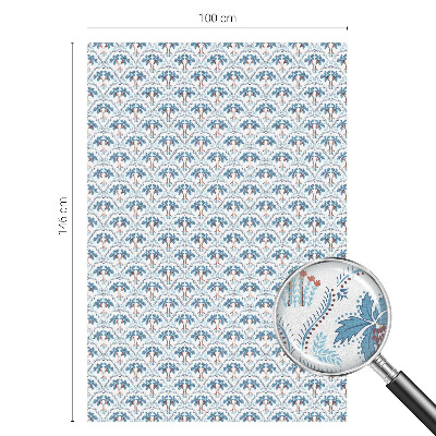 Protisluneční fólie na okna Modré palmy