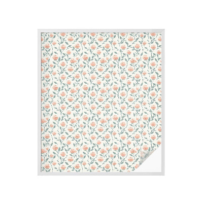 Zatmavovací fólie na okna Květinový vzor