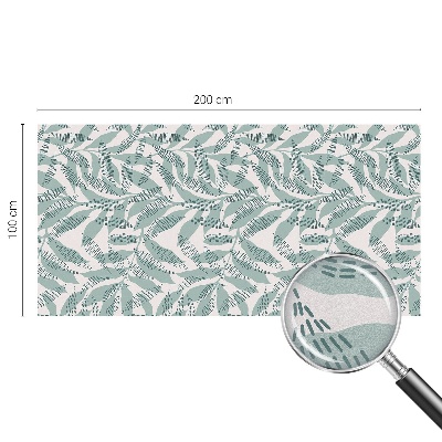 Protisluneční fólie na okna Zelené listy