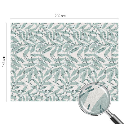 Protisluneční fólie na okna Zelené listy