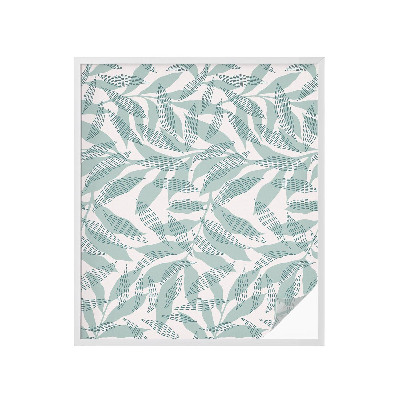 Protisluneční fólie na okna Zelené listy