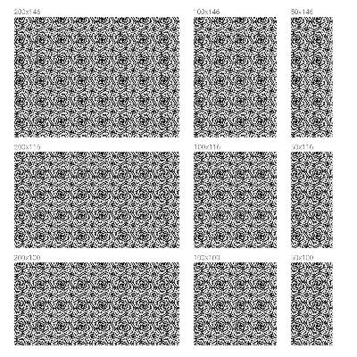 Privátní fólie na okno vitráž Geometrické listy