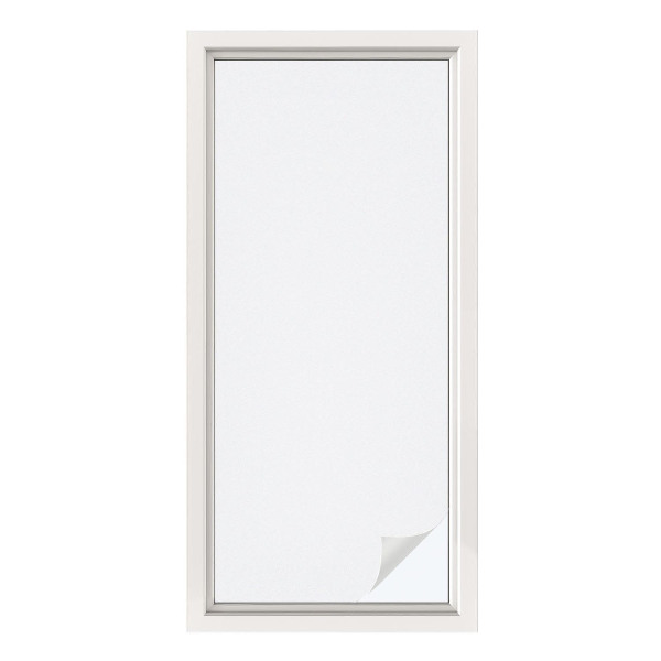 Neprůhledná fólie na sklo dveří Jemná bílá