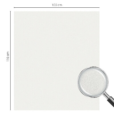 Neprůhledná fólie na sklo dveří Jemná bílá