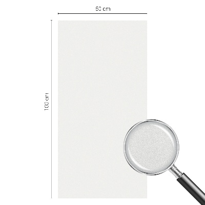 Neprůhledná fólie na sklo dveří Jemná bílá