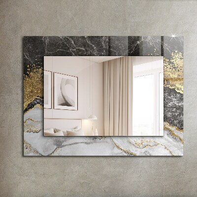 Ozdobné zrkadlo Abstraktní mramor s žilkami