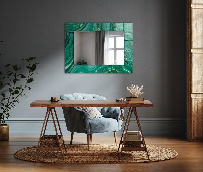 Dekoračné zrkadlo na stenu Abstraktní zelená textura