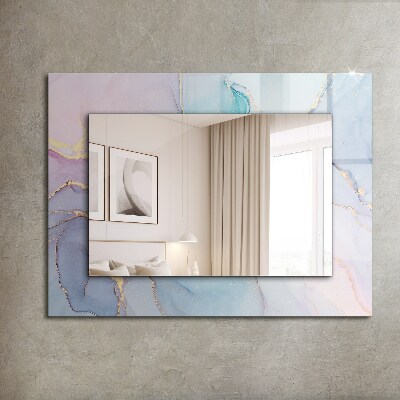 Dekoračné zrkadlo na stenu Abstraktní akvarel