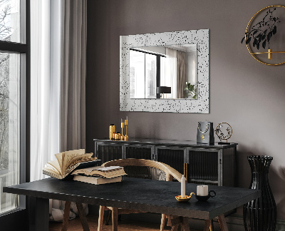Zrkadlo rám s potlačou Skica ženských siluet