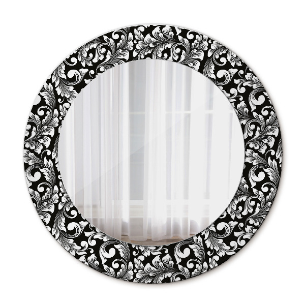 Kulaté dekorativní zrcadlo Ornament