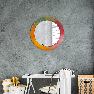 Kulaté dekorativní zrcadlo Hypnotická spirála