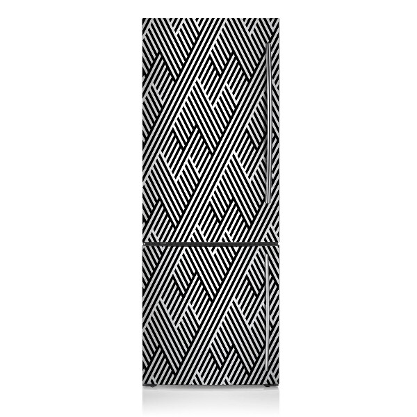 Magnet na ledničku Abstrakt 3d vzor