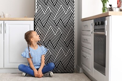 Magnet na ledničku Abstrakt 3d vzor