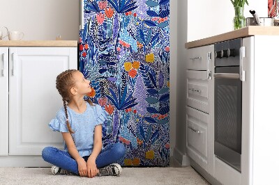 Magnet na ledničku dekorativní Divoké květiny