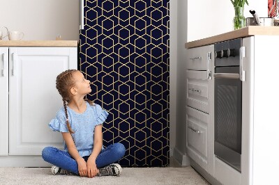Magnet na ledničku dekorativní Zlatý vzor