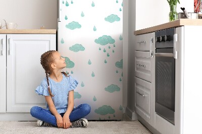 Magnet na ledničku dekorativní Dešťový mrak