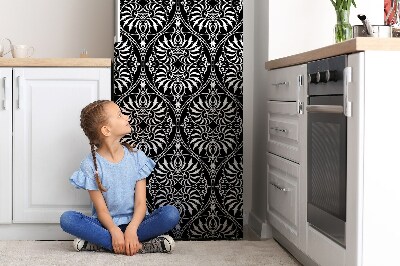 Magnet na ledničku dekorativní Černobílé vzory