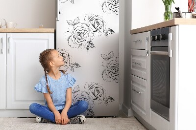 Magnet na ledničku dekorativní Růže