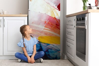 Magnet na ledničku Barevná místa