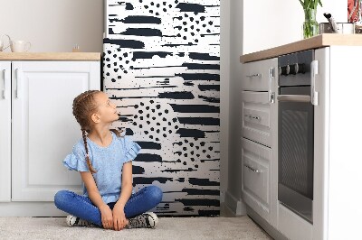 Magnet na ledničku dekorativní Abstraktní malba
