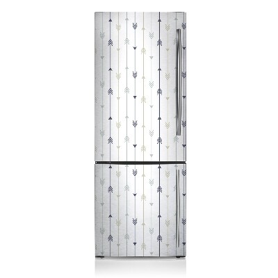 Magnet na ledničku dekorativní Geometrické šipky