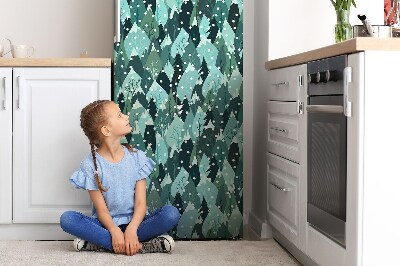 Magnet na ledničku dekorativní Mrazivé hory
