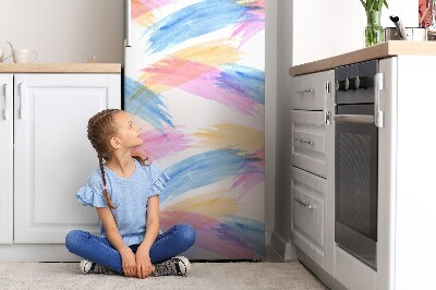 Magnet na ledničku dekorativní Kartáčové tahy
