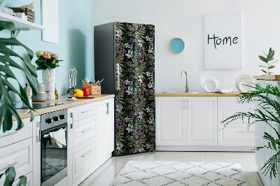 Magnetická podložka na lednici Palmové květy