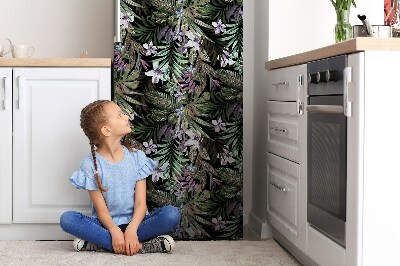 Magnetická podložka na lednici Palmové květy
