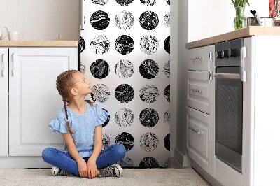 Magnet na ledničku dekorativní Měsíční vzor