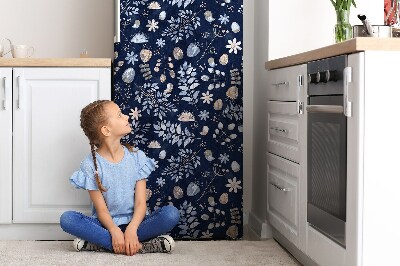 Magnet na ledničku dekorativní Skandinávské listy