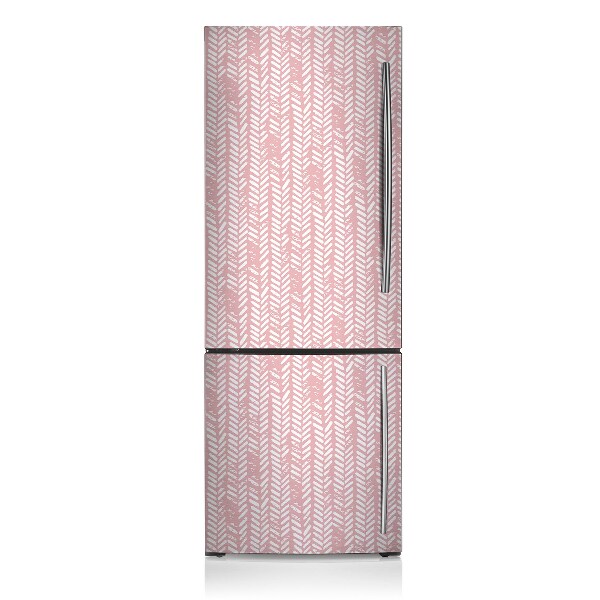 Magnet na ledničku dekorativní Růžový rybí kost