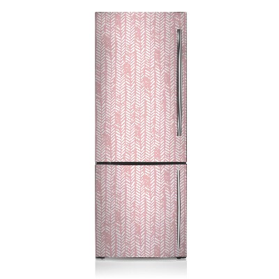 Magnet na ledničku dekorativní Růžový rybí kost