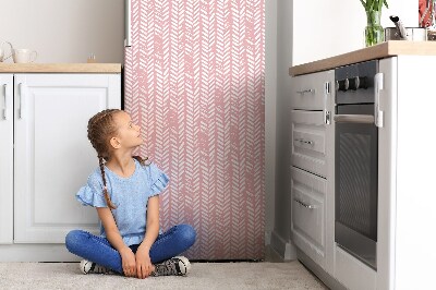 Magnet na ledničku dekorativní Růžový rybí kost