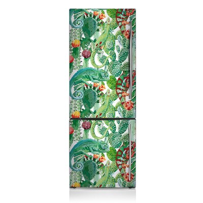 Magnet na ledničku dekorativní Chameleoni