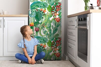 Magnet na ledničku dekorativní Chameleoni