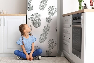 Magnet na ledničku dekorativní Mexický kaktus