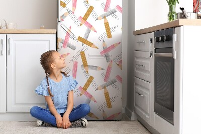 Magnet na ledničku dekorativní Vzor tužky