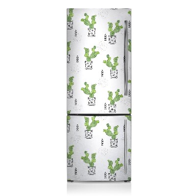 Magnet na ledničku dekorativní Zelená kaktus