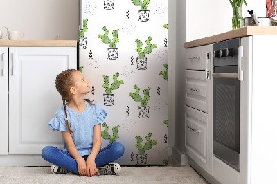 Magnet na ledničku dekorativní Zelená kaktus