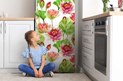 Magnet na ledničku Květinový lotos lotos