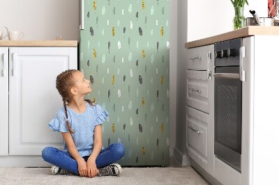 Magnet na ledničku dekorativní Skandinávský vzor